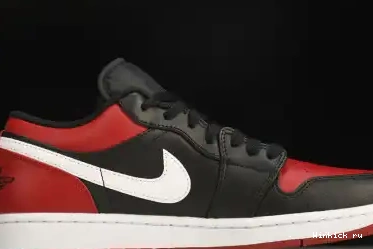 Low “Alternate Jordan Bred 1 Toe” 0429